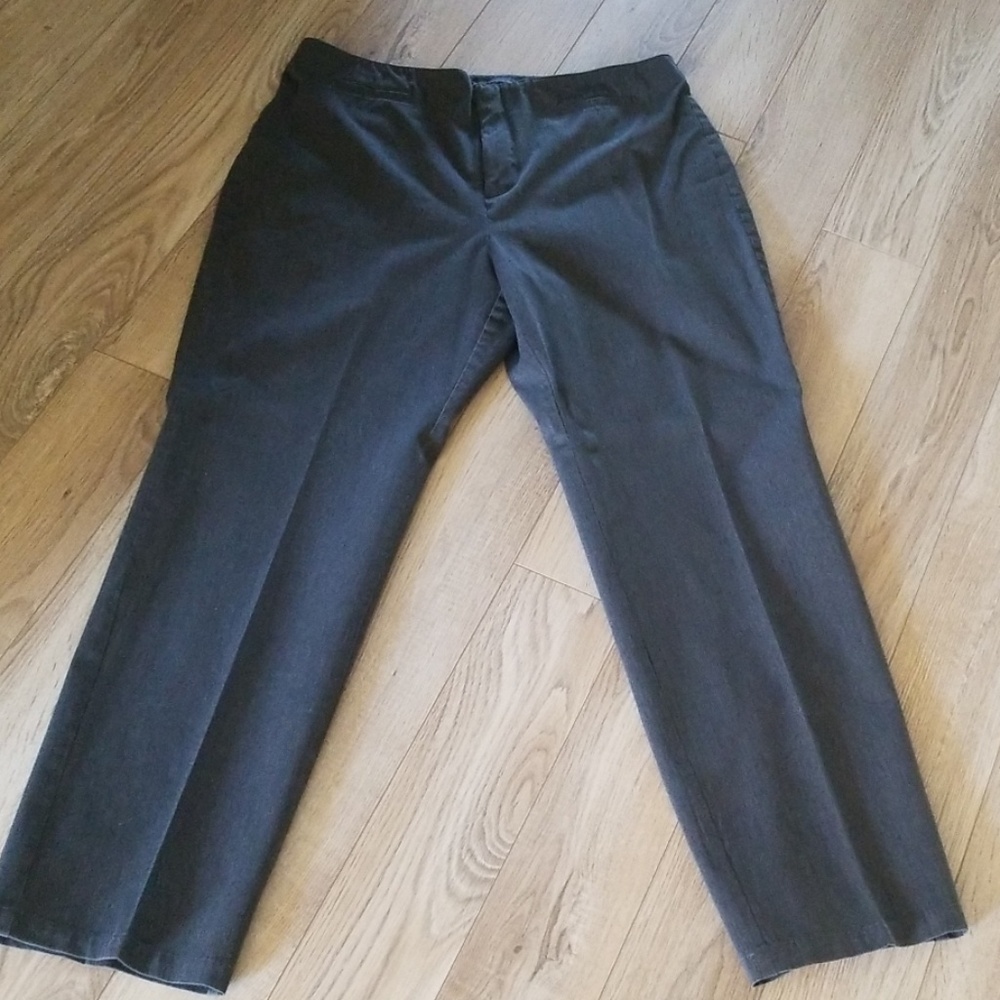 Gray dockers dress slacks